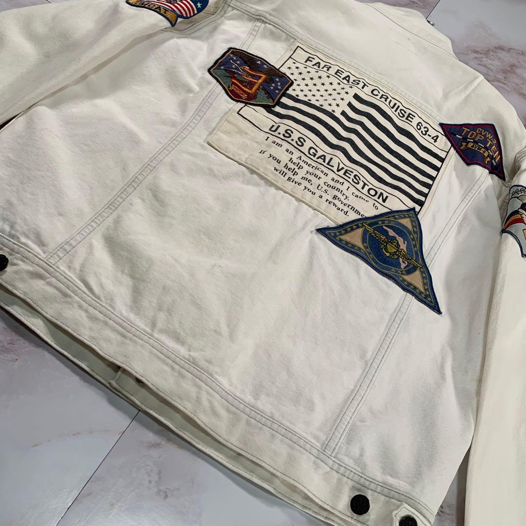 AVIREX アヴィレックス TOPGUN トップガン デニム ジャケット