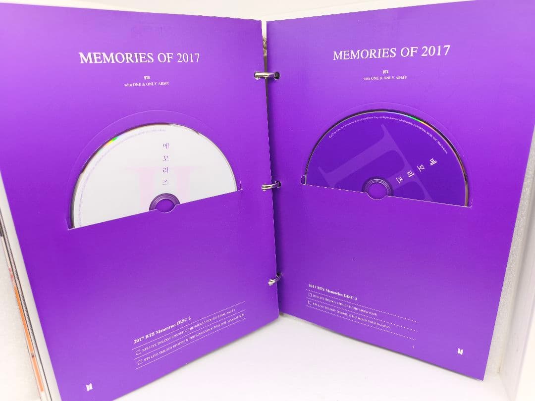 BTS Memories of 2017 DVD 日本語字幕付き