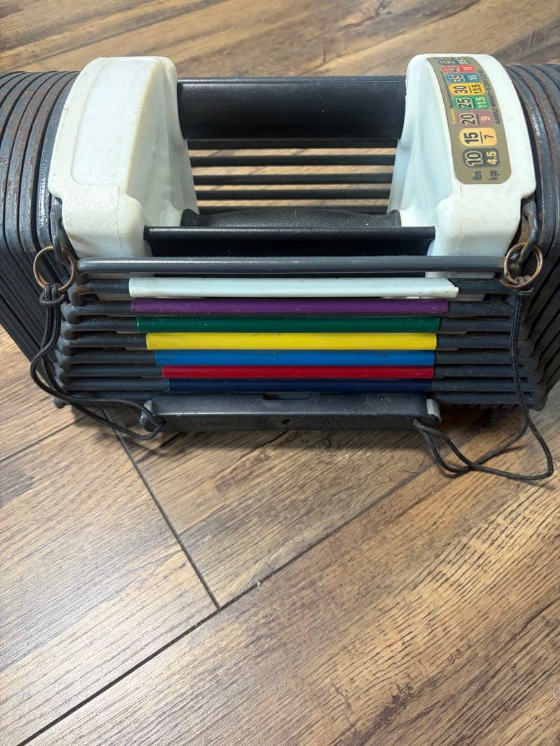 パワーブロック　可変式ダンベル 10lbs(4.5k)〜50lbs（22.5k)