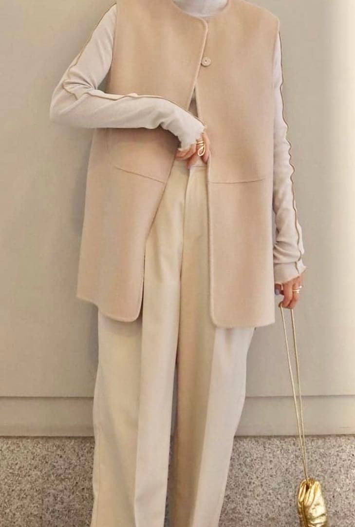 【machatt マチャット 】 リバーウールベスト