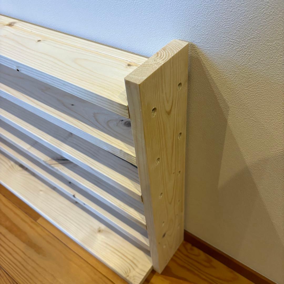 トミカ収納棚　木製　6段