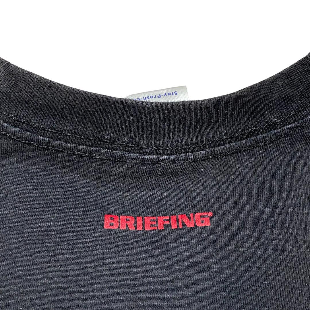 BRIEFING ブリーフィング×GOAT ゴート 半袖 Tシャツ M ブラック