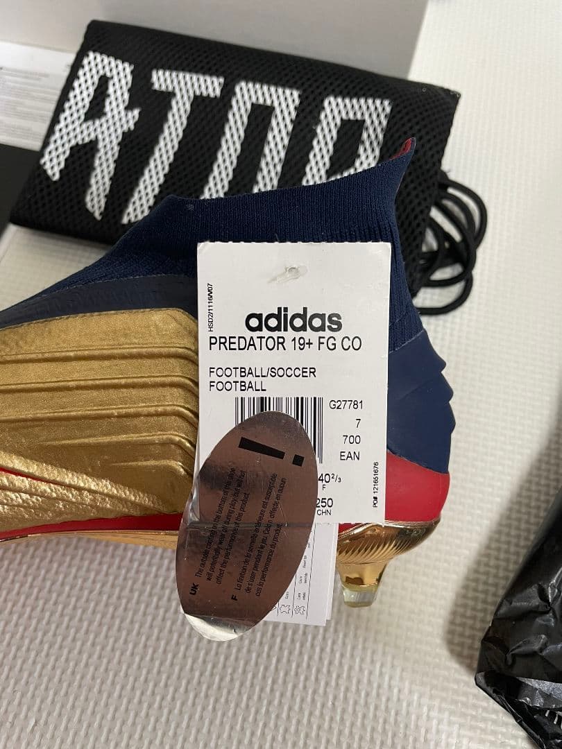 adidas Predator 19+ZZ限定モデル FG/AG
