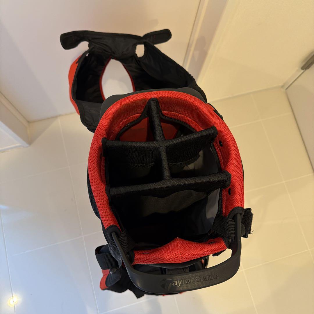 【専用】TaylorMade 赤 キャディバッグ
