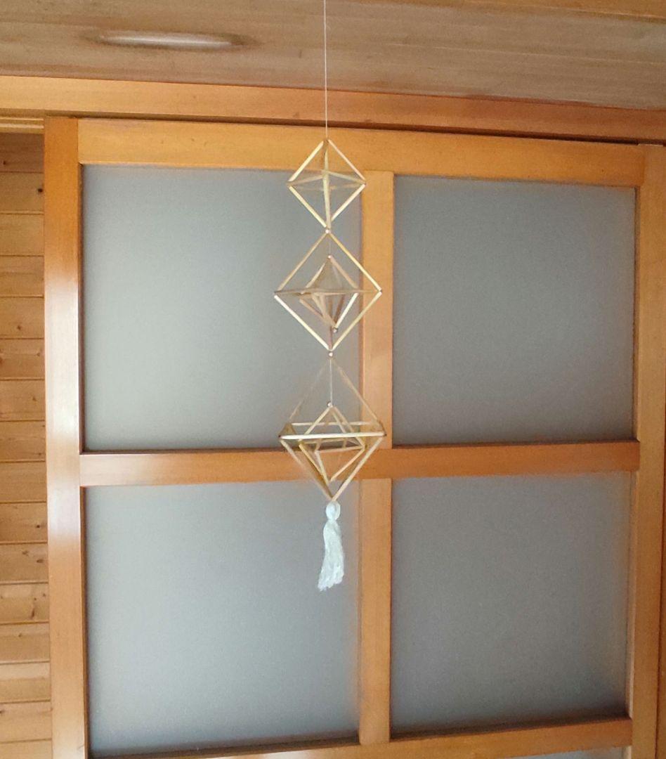 #nolla_himmeli②　北欧モビール 　民芸品　北欧インテリア