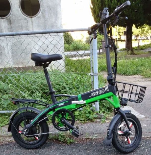 【ジャンク品】折りたたみ電動アシスト自転車