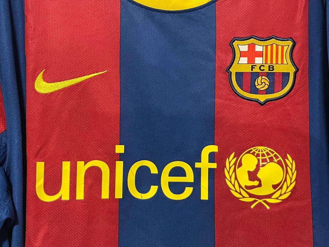 【正規品】バルセロナ　10/11ホームレプリカ