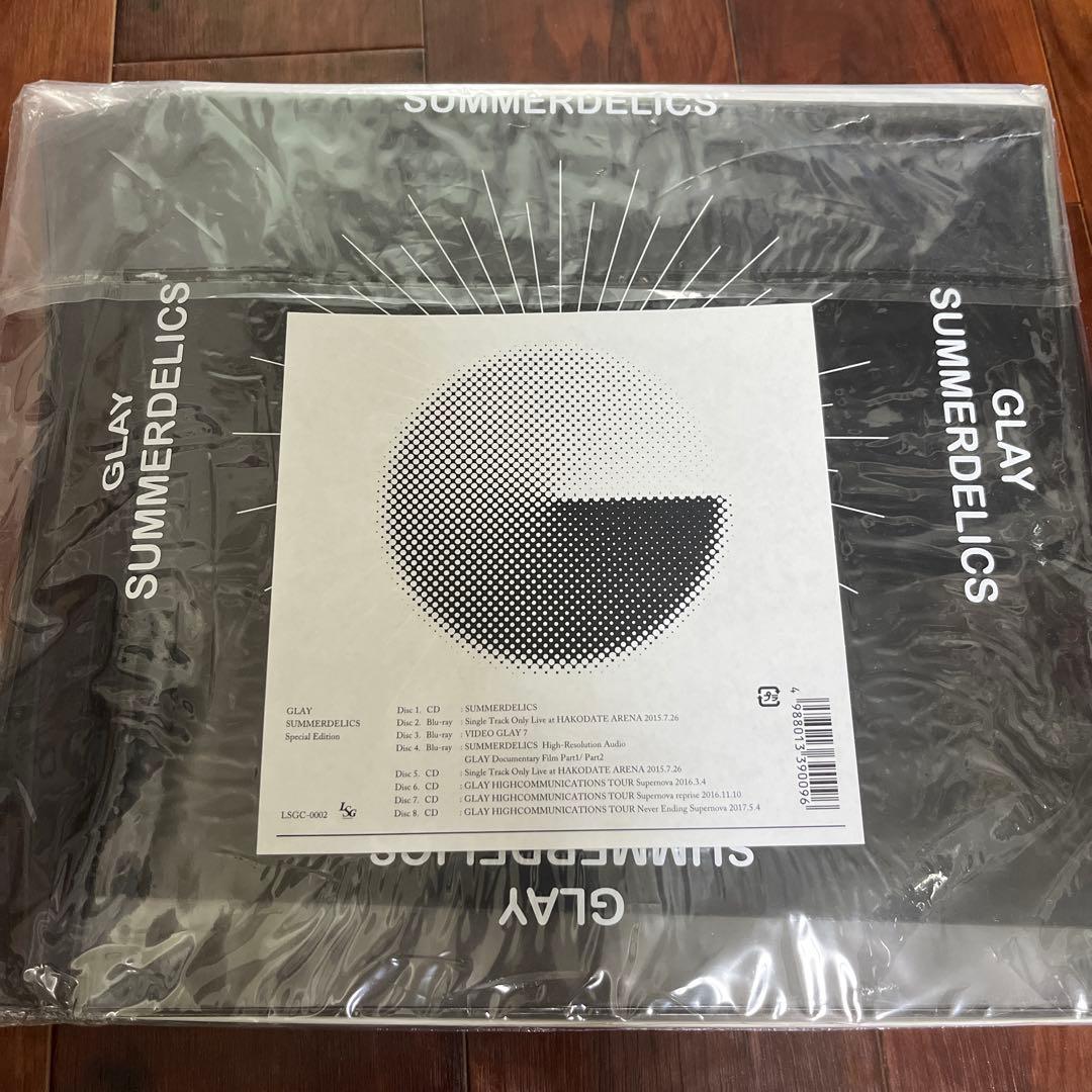 GLAY SUMMERDELICS 特別版 追加ディスク7枚付き 大判