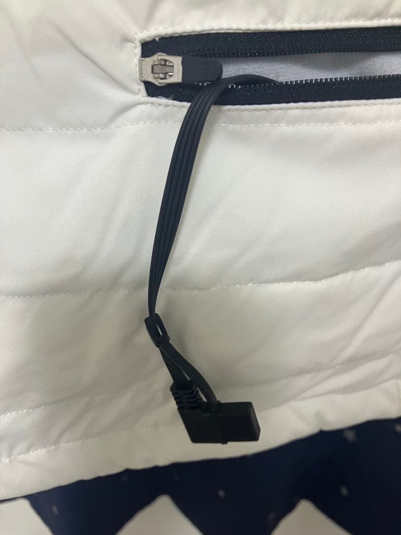 BRIEFING フード付きジャケット M ホワイト