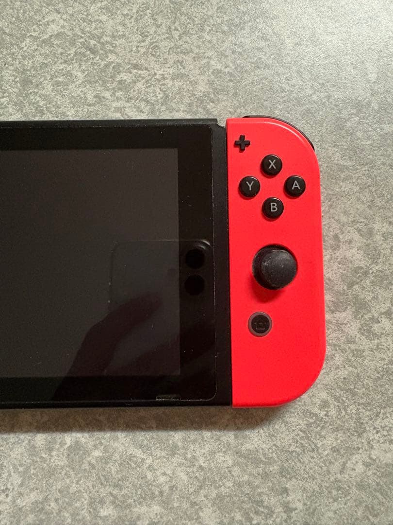 Nintendo Switch 本体 青と赤 ゲームカセット７点付き