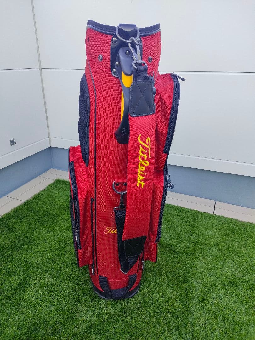 Titleist キャディバッグ レッド
