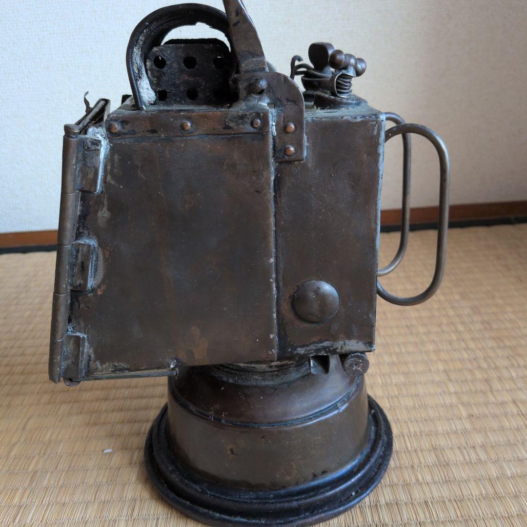 鉄道　信号用ランタン　アンティーク　フランス製