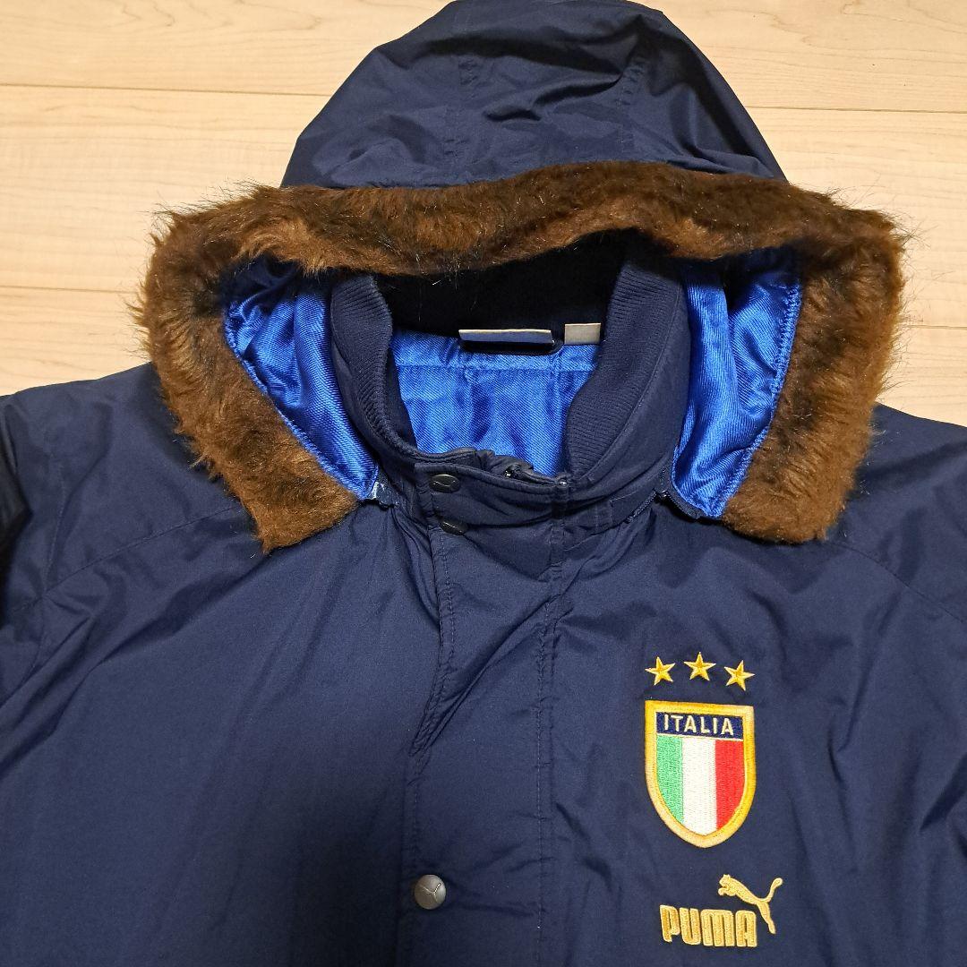 PUMA　プーマ　イタリア代表　ベンチコート　サッカー　L　ヴィンテージ　メンズ