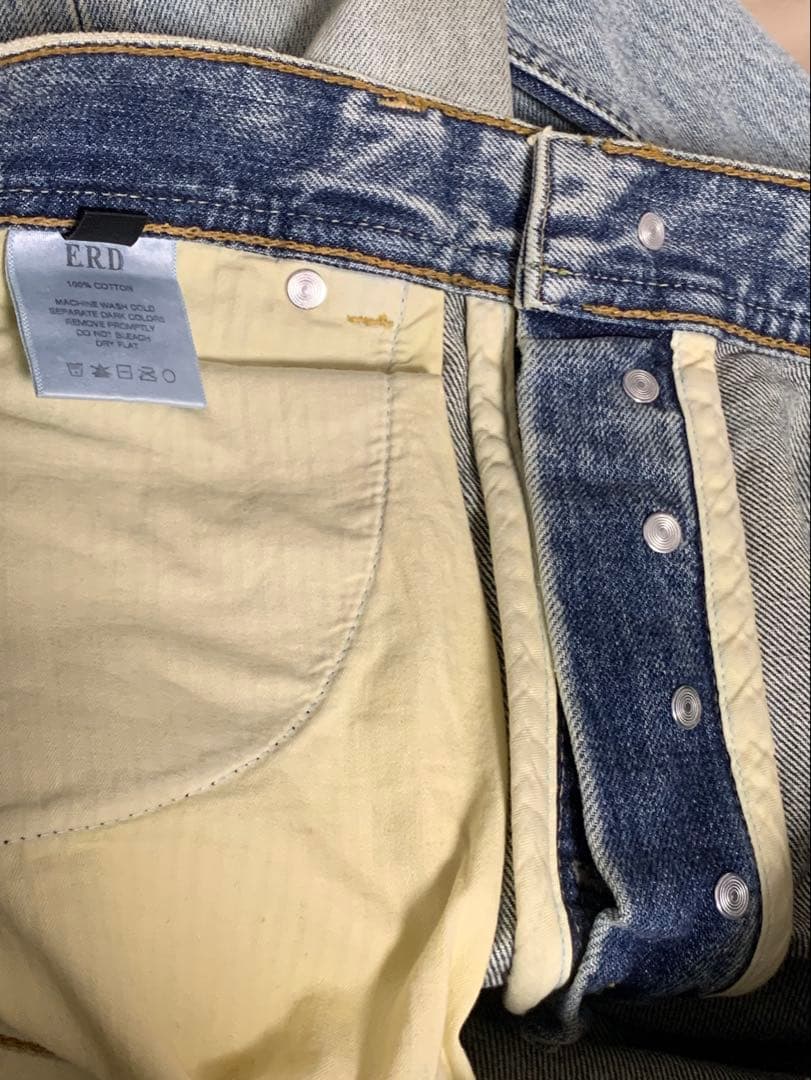 パンツ enfants riches deprimes 25AW BAGGY JEANS