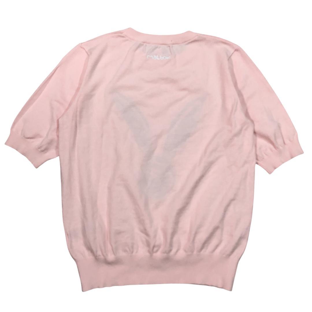 【韓国モデル】MALBON GOLF マルボン ゴルフ 半袖 ニットセーター M