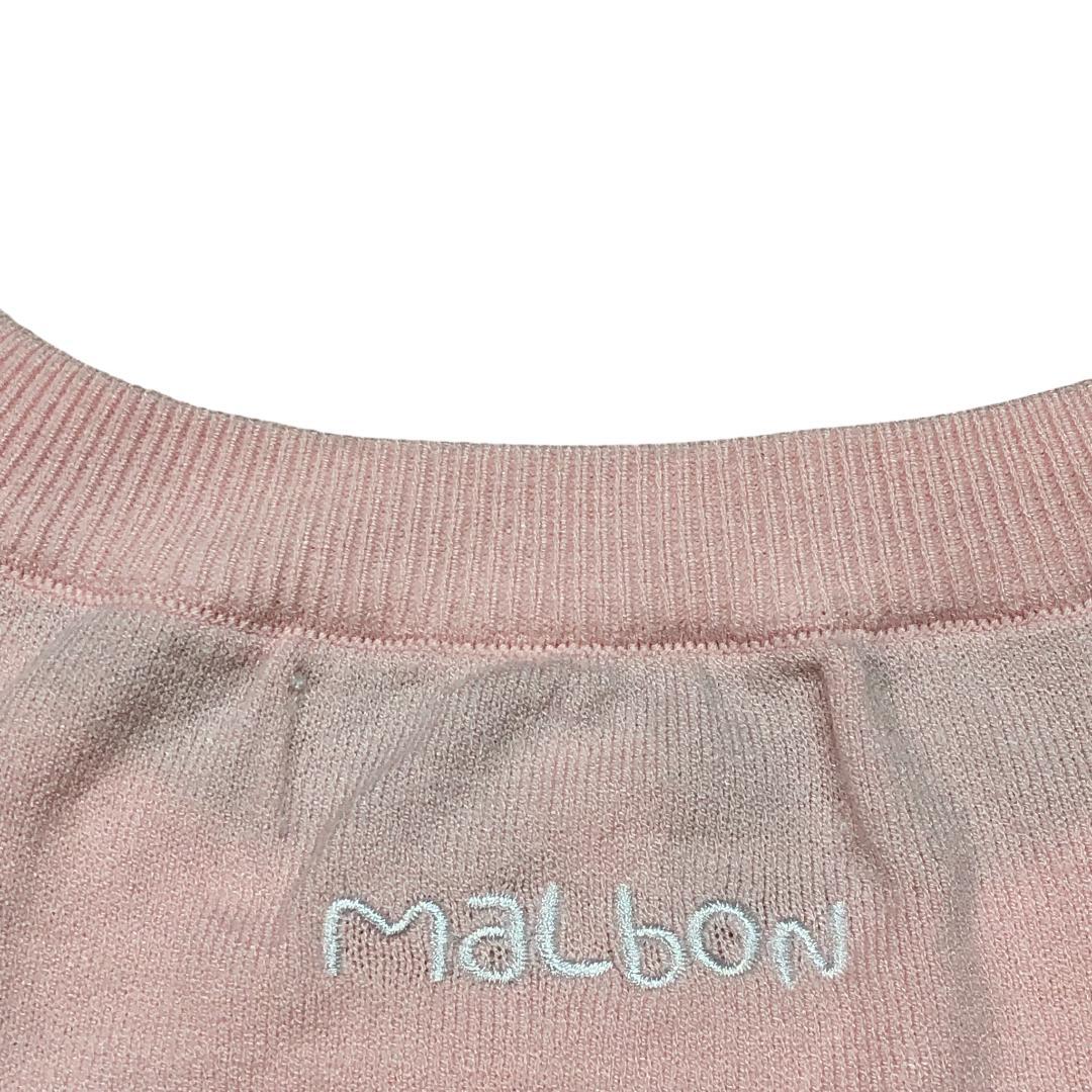 【韓国モデル】MALBON GOLF マルボン ゴルフ 半袖 ニットセーター M