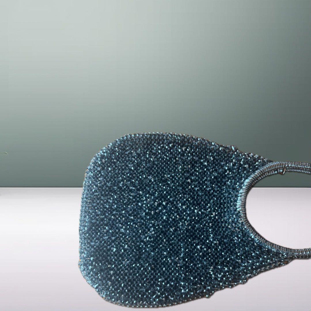 アンテプリマ ワイヤー ハンドバッグ　スタンダード　 シルバーブルー