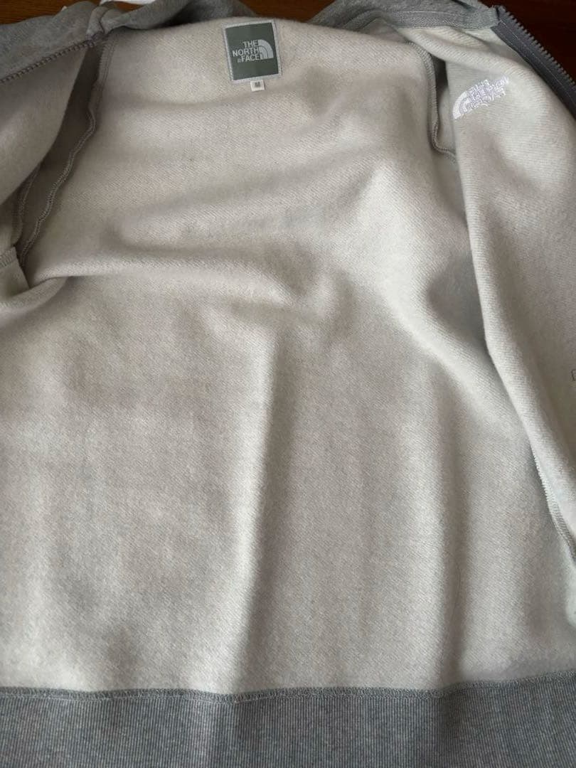 【美品】THE NORTH FACE グレー フルジップパーカー