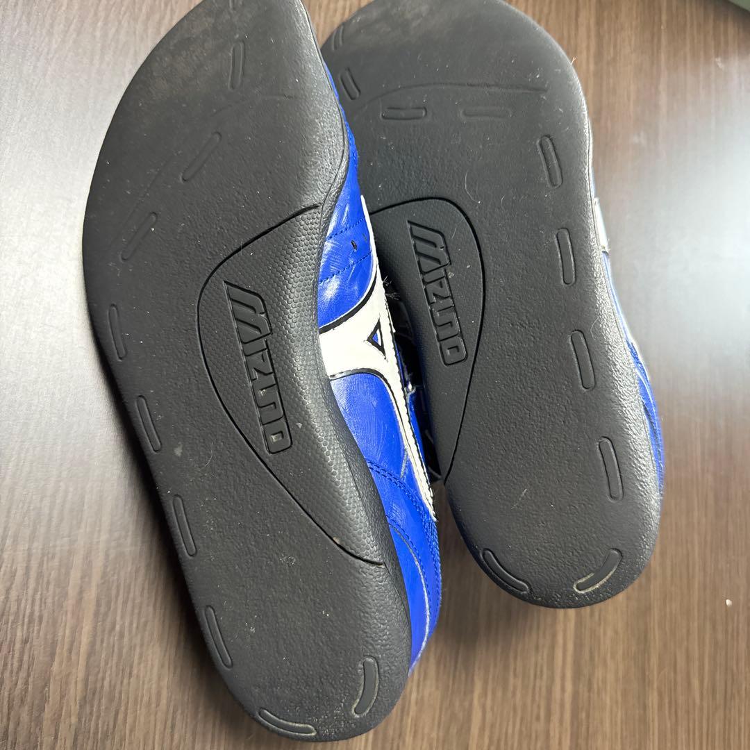 Mizuno 投擲シューズ 青 ベルクロ付き 28.0cm