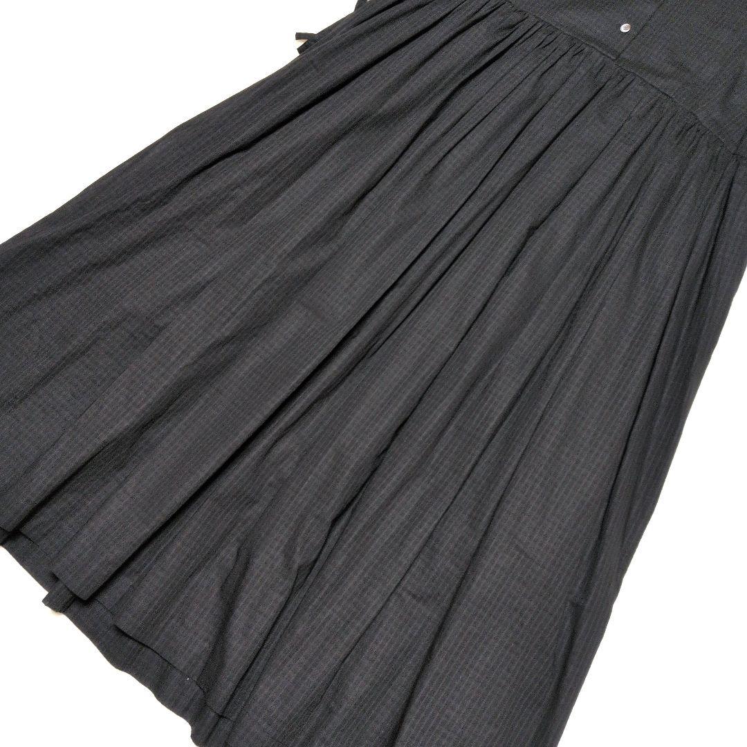 susuri　ミュウドレス　ワンピース　パフスリーブ　リボン　たっぷりギャザー