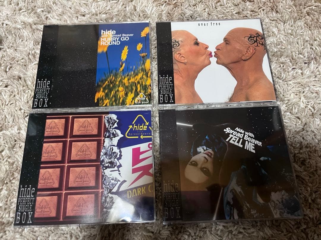 【シリアル付限定】hide パーフェクトシングルボックス No.007307