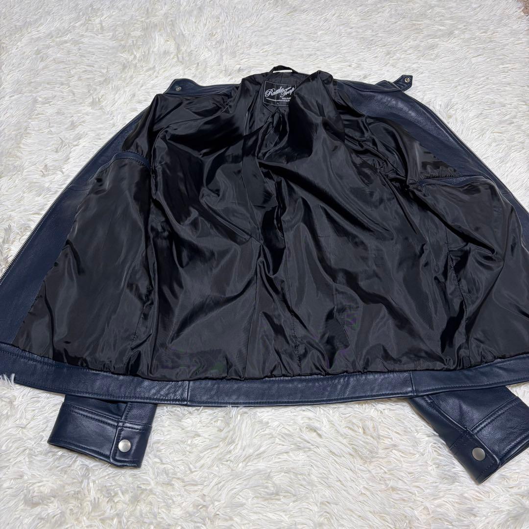 美品✨ Rattle Trap メンズビギ シングルライダース シープスキン L