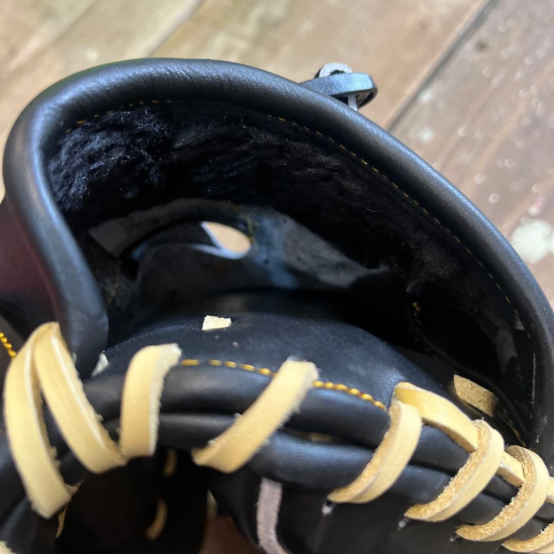 ハタケヤマ 一般 軟式ミット 捕手用 右投げ