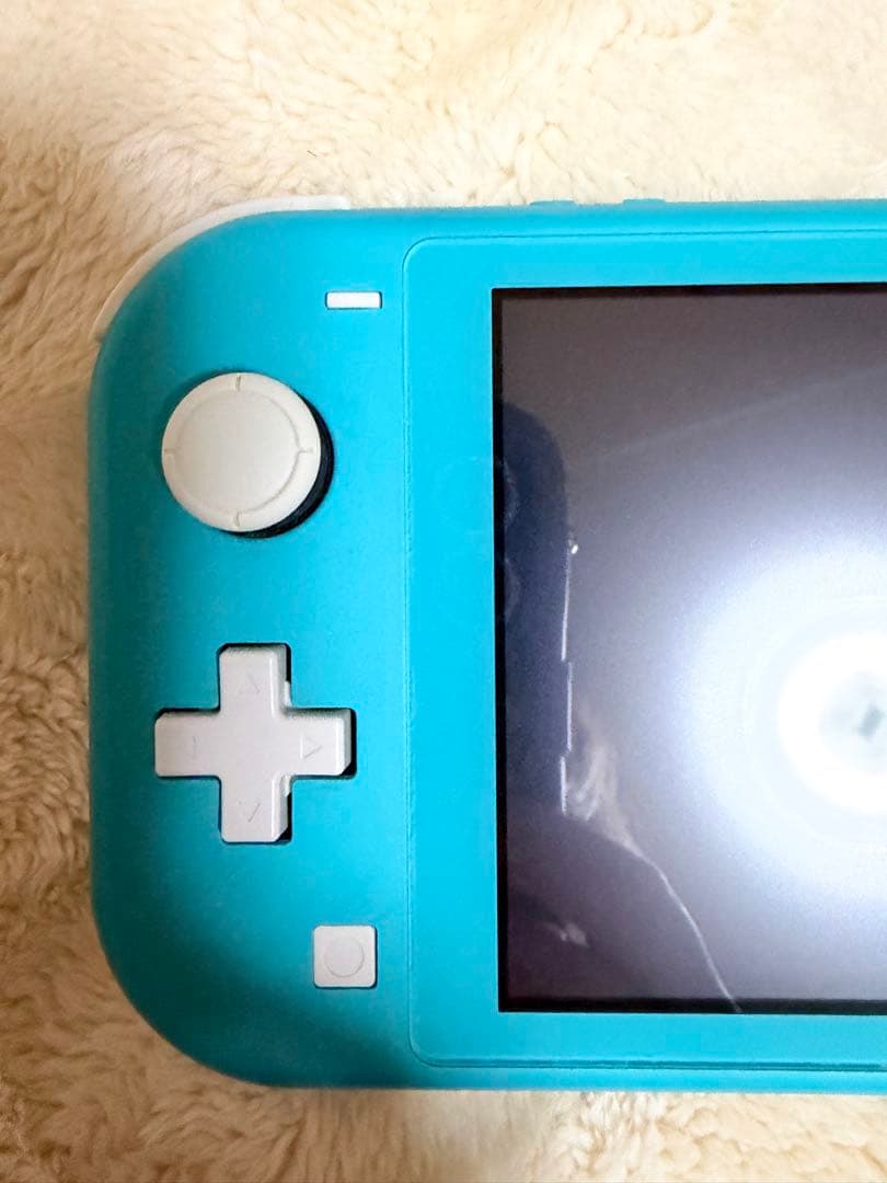 美品 Nintendo Switch ターコイズ色 minecraft付き