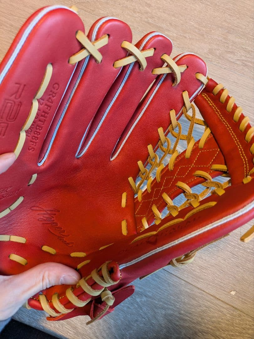 dai 未使用　Rawlings 軟式用グローブ 左投げ用