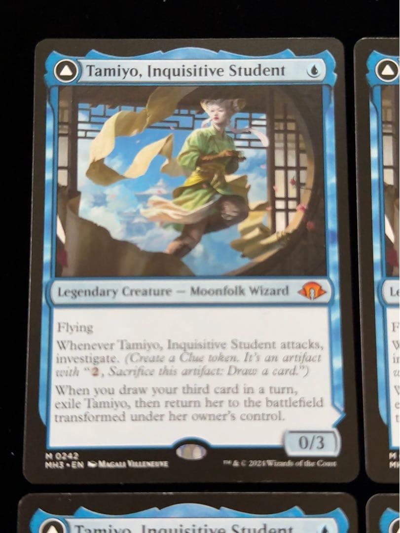 知りたがりの学徒、タミヨウ　英語　4枚セット