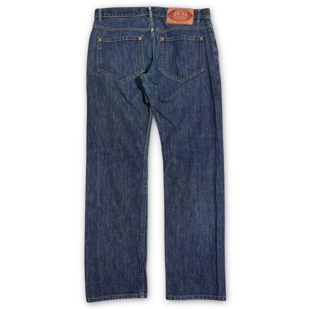 vivienne westwood デニム パンツ ストレート イタリア製 50