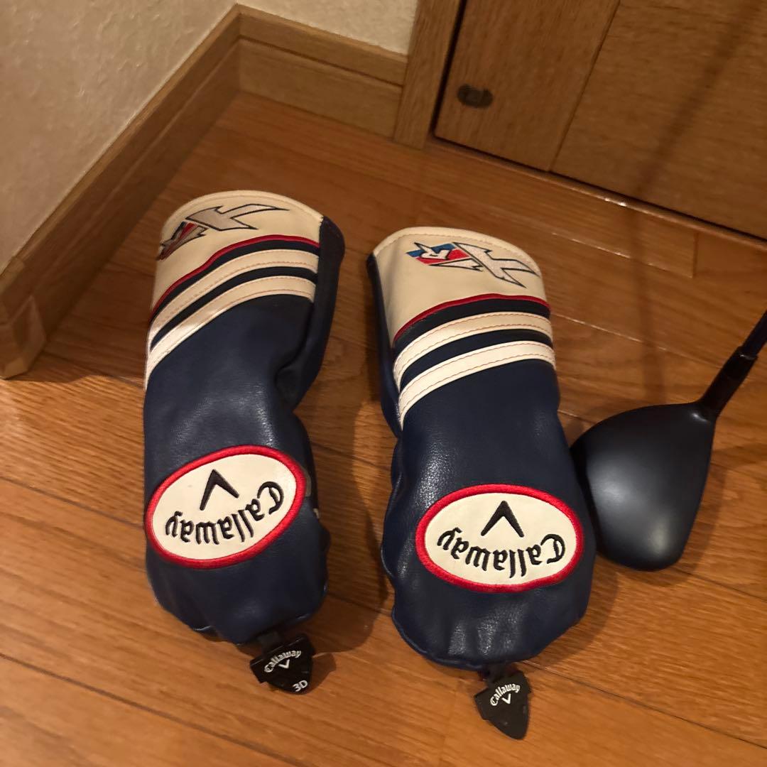 キャロウェイ　FW XR 14° 18° セット　シャフトXR フレックスS