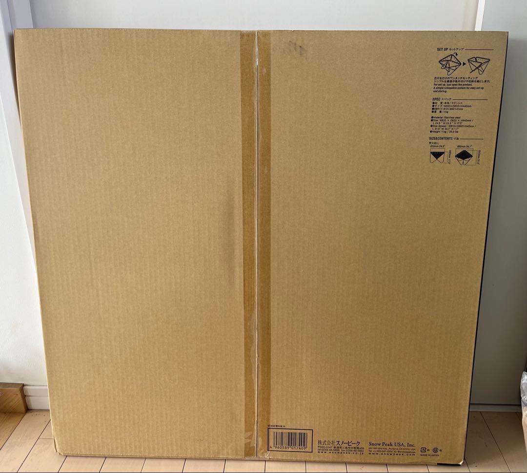 新品未開封 スノーピーク 焚火台 LL