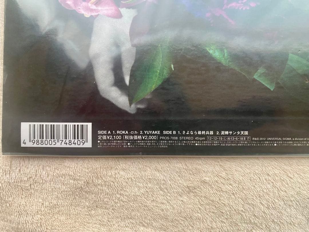 未使用 The Birthday ROKA アナログ レコード チバユウスケ