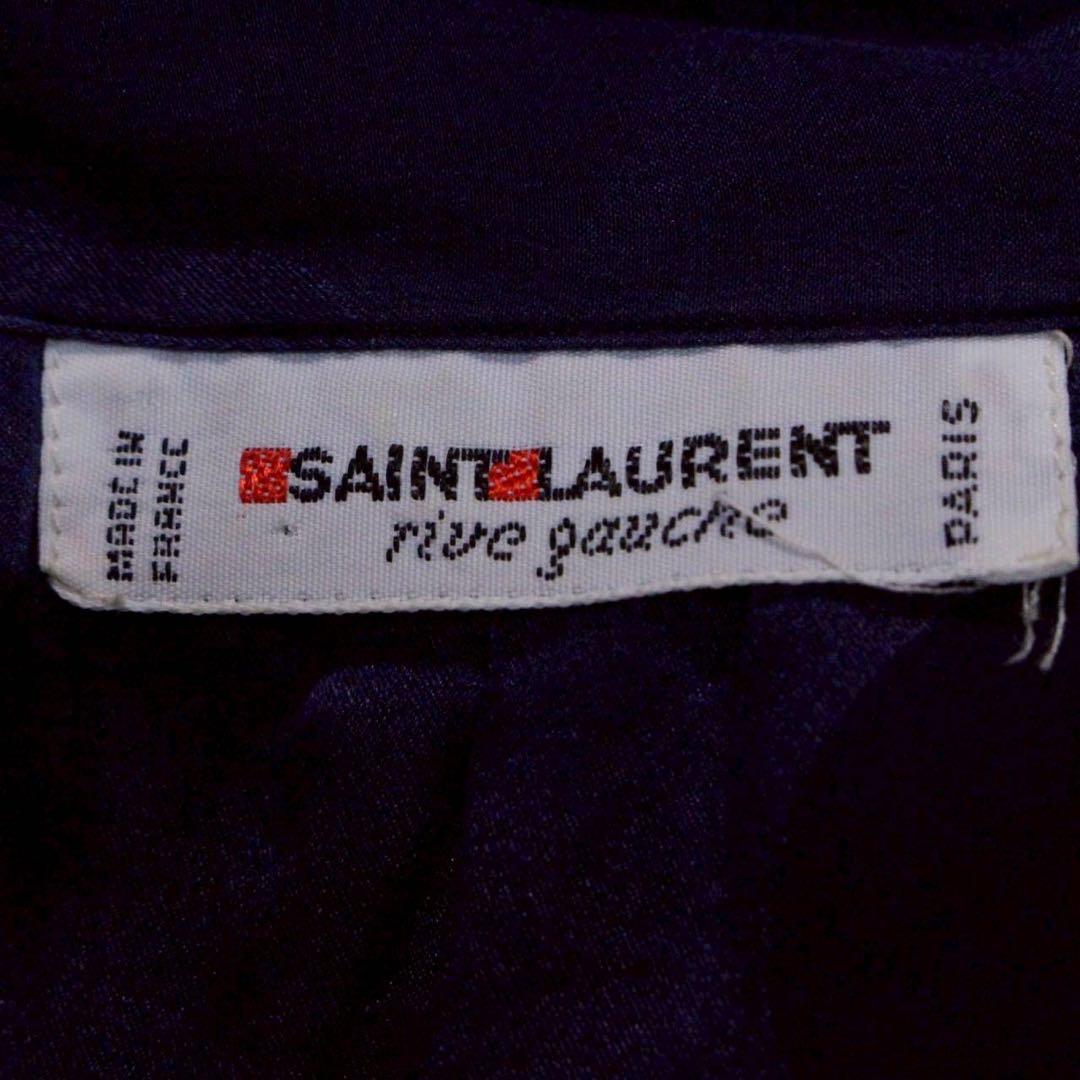 SAINT LAURENT　サンローランリヴゴーシュ【Free】長袖ブラウス