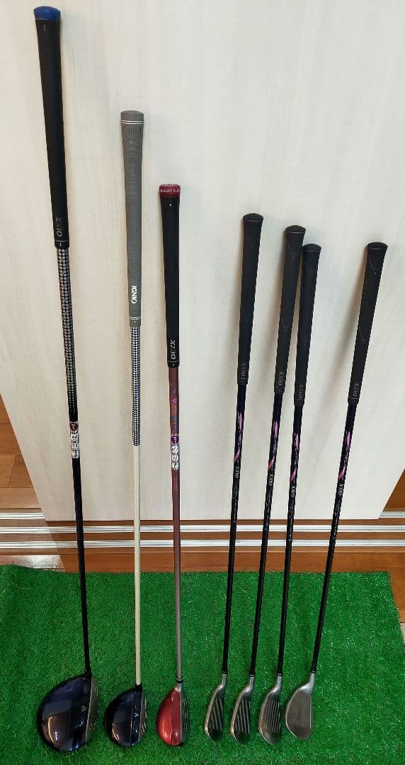 美品⭐️全ゼクシオ12 7本 レディースドライバーアイアンUTFWユーティリティ