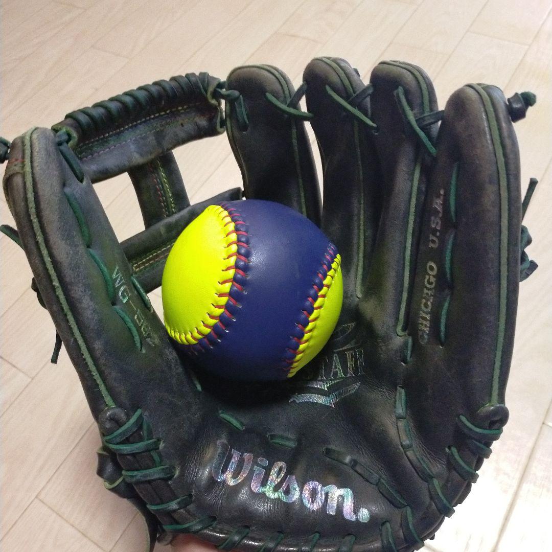 限定品　Wilson　ウィルソン グローブ　プロスタッフ レインボー刻印 野球