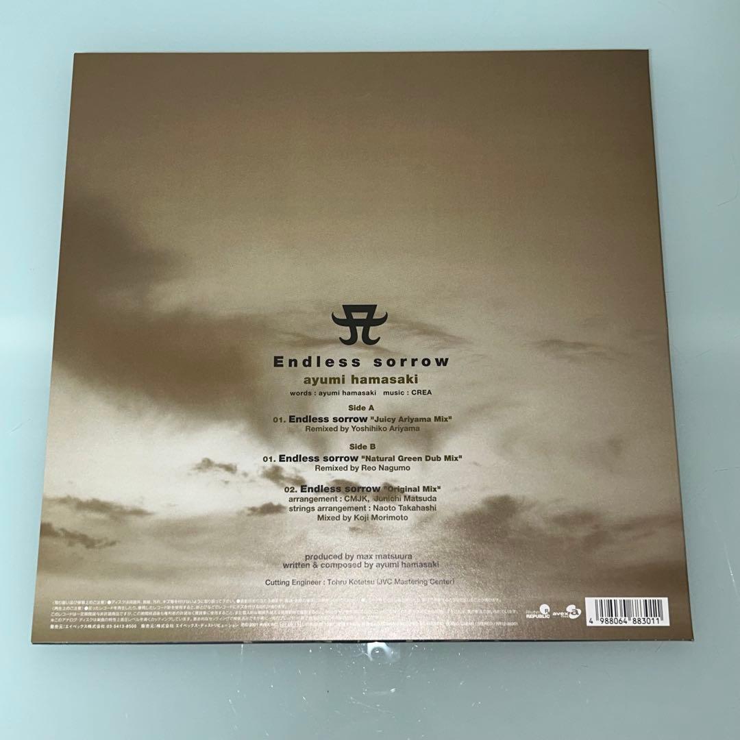 浜崎あゆみ　レコード　AUDIENCE　NEVER EVER　Endless