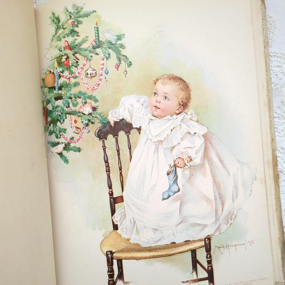 超稀少1898モードハンフリー絵本 洋書 児童書 ヴィクトリアン アンティーク