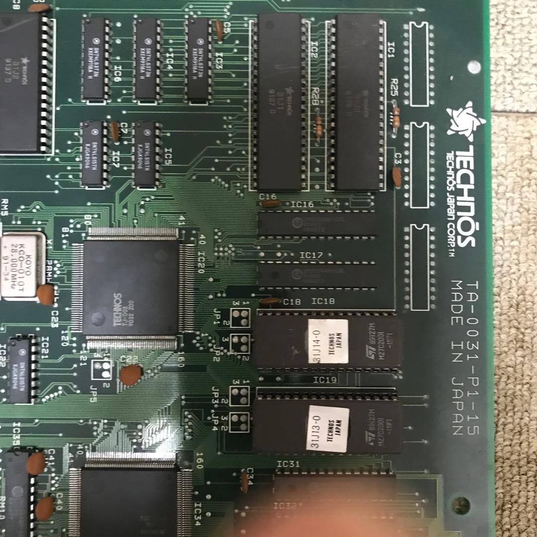 WWF レッスルフェスト　テクノスジャパン　基板　アーケード