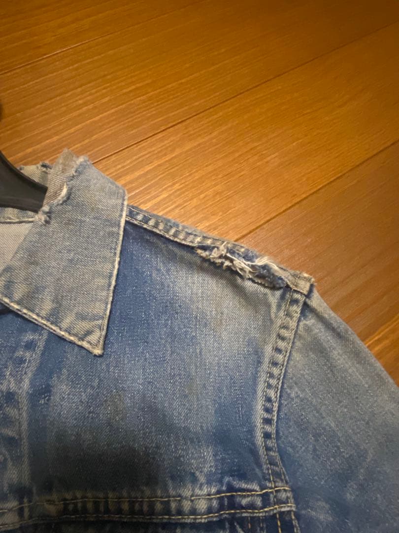 【60s】 Levi's 557XX 3rd デニムジャケット 均等V