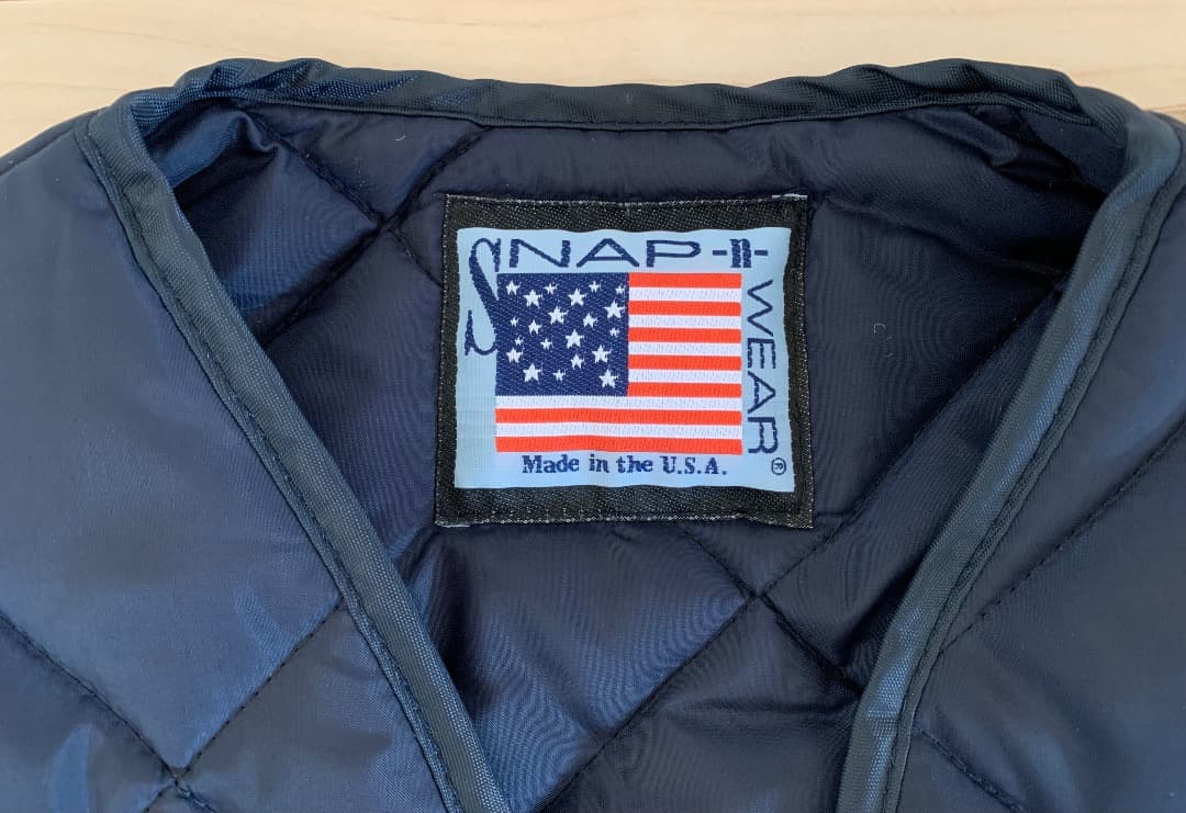 SNAP’N’WEAR スナップンウエア #300 キルトベスト USA製 XL