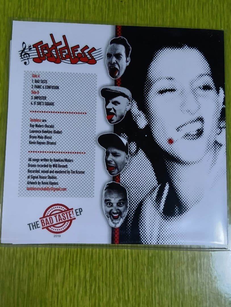 Tasteless、サイコビリー、ネオロカビリー、ロカビリー、1stEP、廃盤