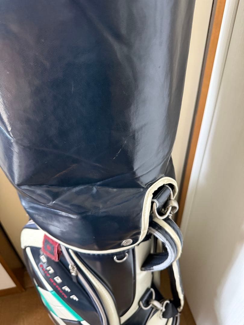 ONOFF キャディバッグ ネイビー ホワイト