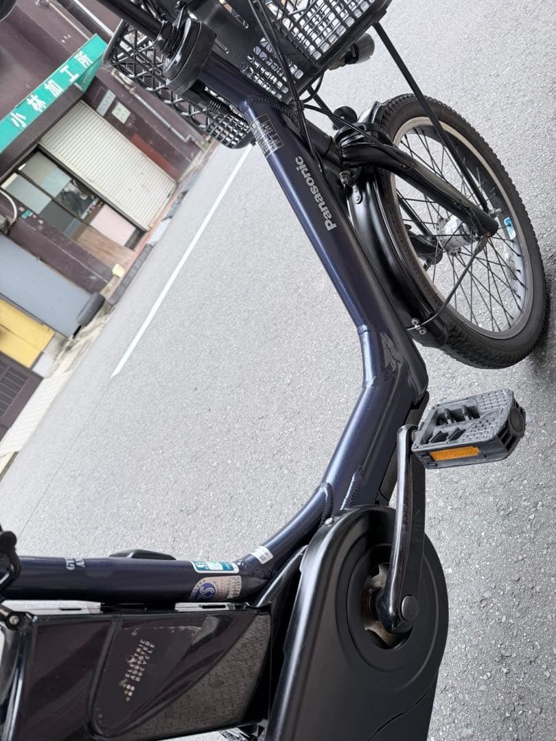 子供乗せ　パナソニック 電動アシスト自転車 チャイルドシート付き