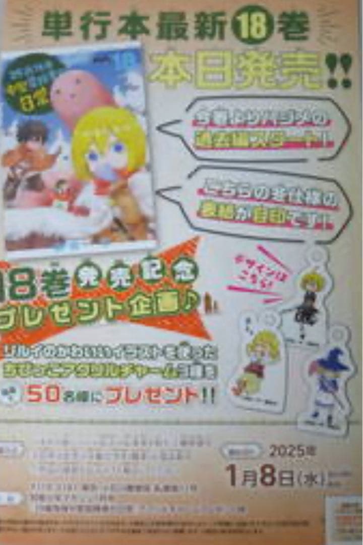 【非売品】29歳独身中堅冒険者の日常 アクリルチャーム 【当選品】