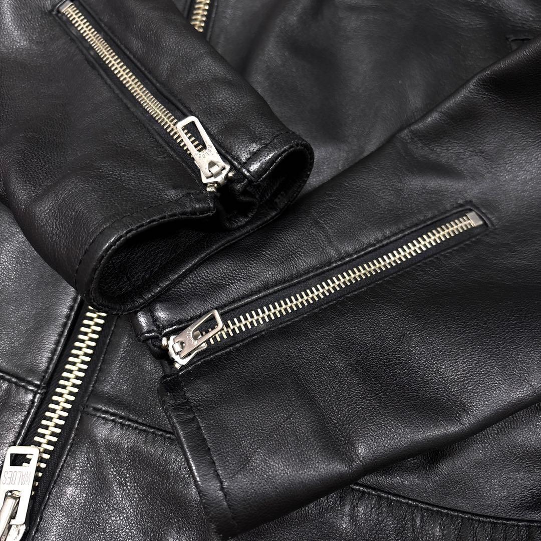 SANDINISTA ラムレザーライダースジャケット S