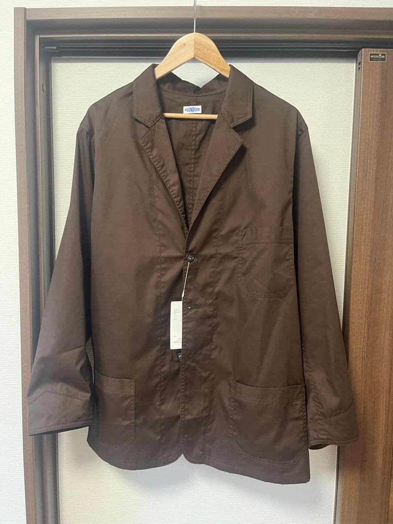 FOUNDOUR work jacket brown 25ss 新品50%off