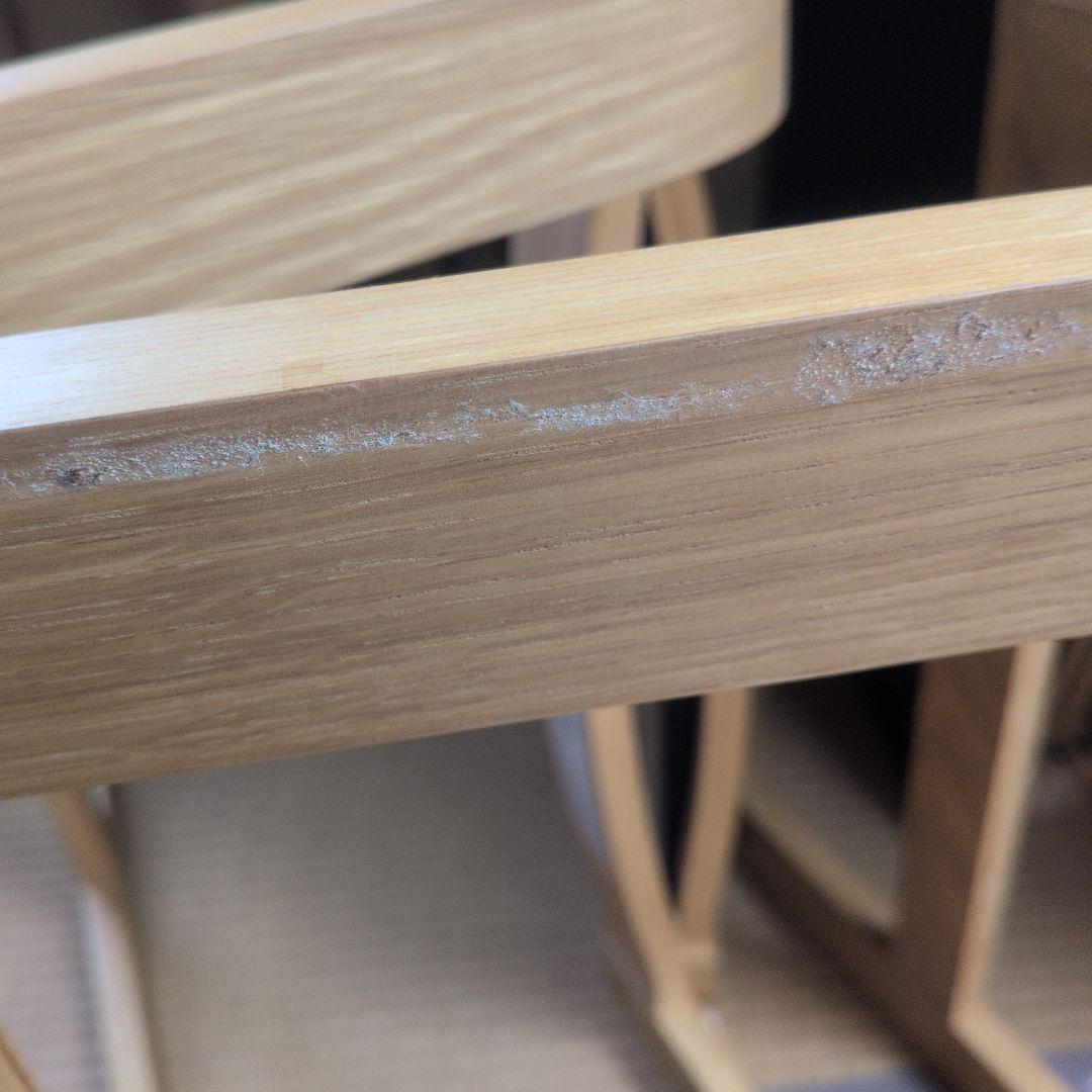 無印良品【2p】リビングでもダイニングでもつかえるソファチェア・オーク材