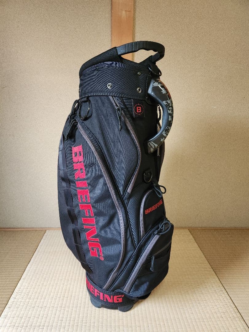 BRIEFING ブラック キャディバッグ CR-5 #2